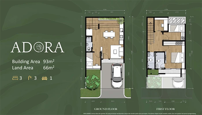 Floor plan for Adora Classic