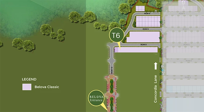 Belova Site Plan - Terravia BSD City Layout (Classic, Primes)