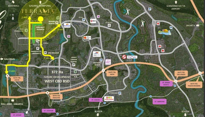 Castilo Masterplan - Terravia BSD City